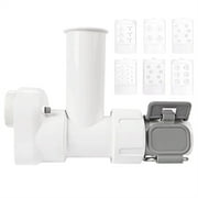 Pasta Maker Attachment for KitchenAid Stand Mixers with 6 Different Shapes of Pasta Outlet, Durable Pasta Press Attachments